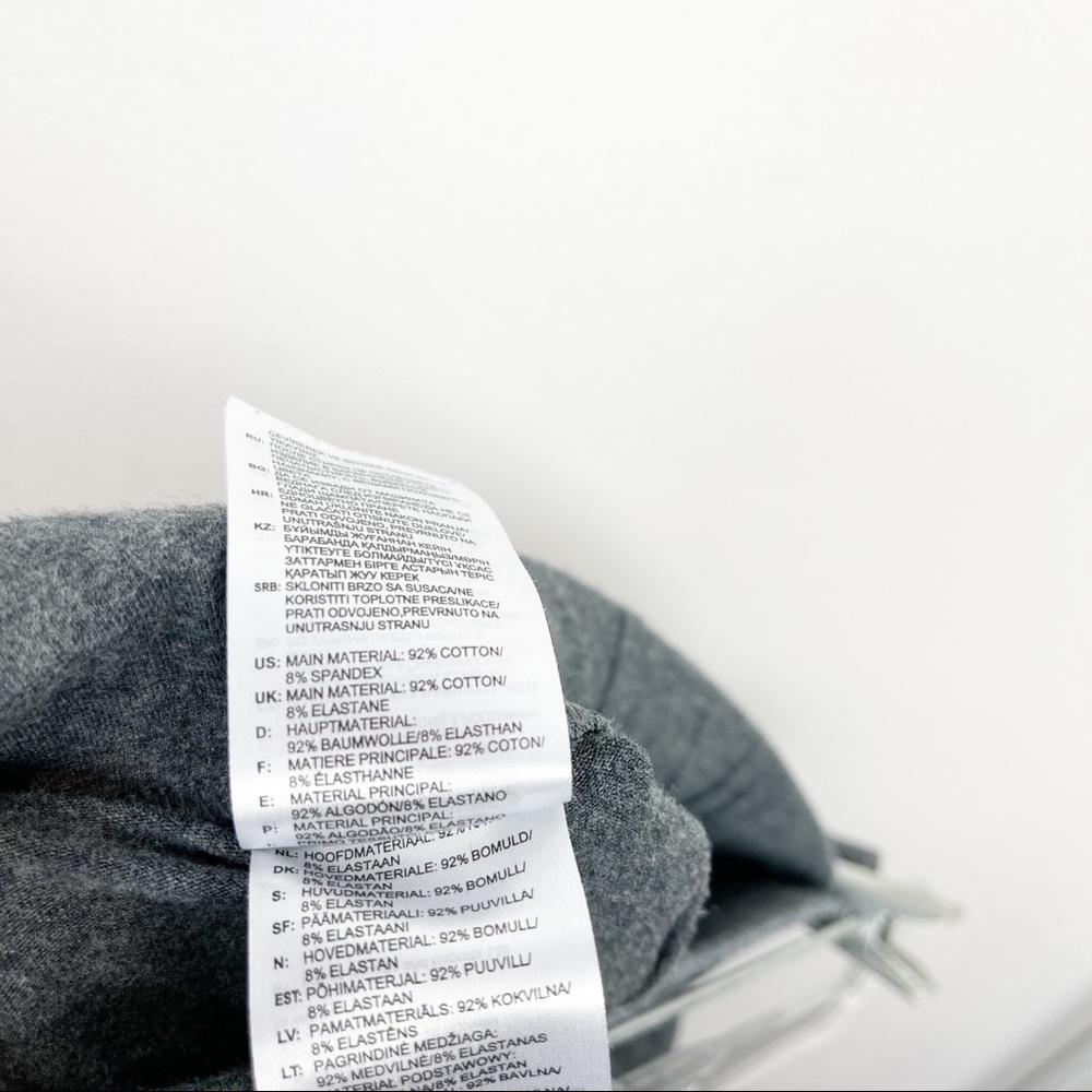 Adidas Essentials Gray Linear Tights - image 7